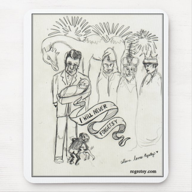 Nie Forgetsy Mousepad (Vorne)