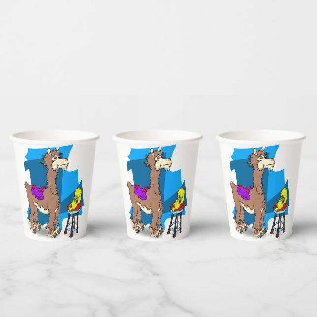 ¡ Nie Heudrama de Lama!! 2 Pappbecher (Multi)