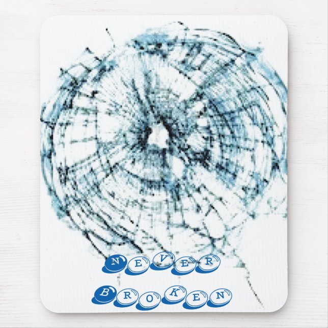 nie kaputt mousepad (Vorne)