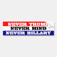 NIE KÜMMERN SICH TRUMPF - NIE HILLARY - NIE