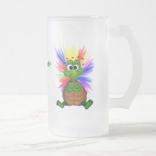 Nie mehr Drogen... Mattglas Bierglas