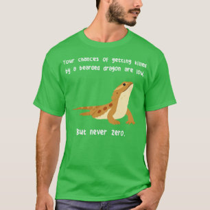 Nie Null beladener Drache T-Shirt
