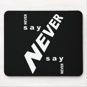 Nie sagen, nie mousepad