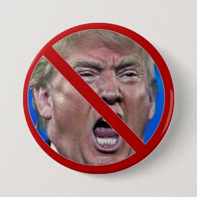 NIE TRUMPF-Knopf Button (Vorderseite)