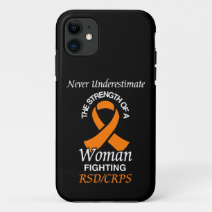 Nie unterschätzen/Band/Frau...RSD/CRPS Case-Mate iPhone Hülle