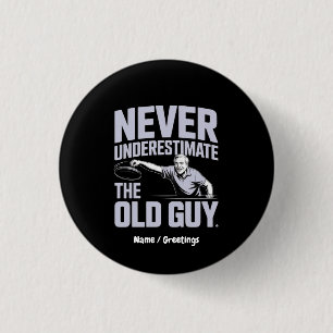 Nie unterschätzen Sie den alten Typ Funny Disc Gol Button