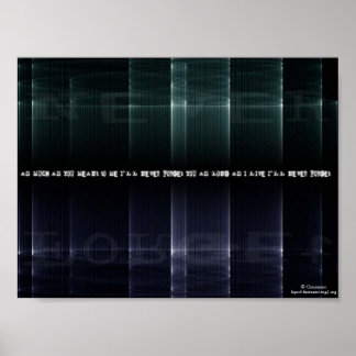 nie vergessen poster