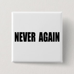 Nie wieder button