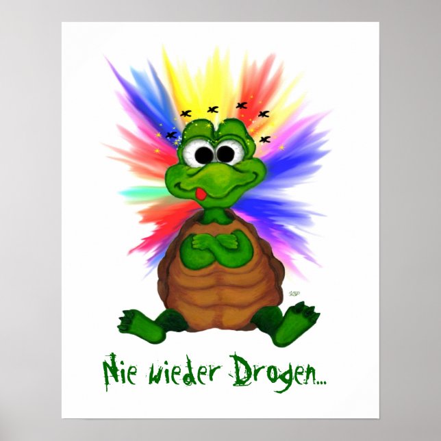 Nie wieder Drogen Poster (Vorne)