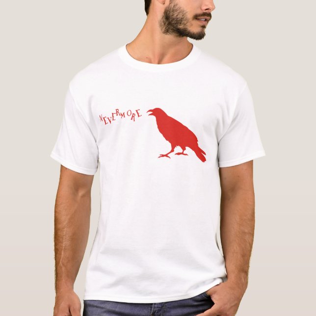 Nie wieder Rabe T-Shirt (Vorderseite)