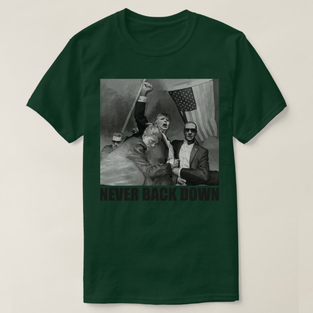 Nie wieder zurück 1 T-Shirt (Design vorne)