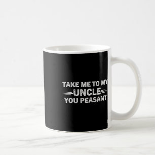 Niece Nephew bringt mich zu meinem Onkel Sie Bauer Kaffeetasse