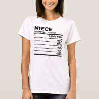 Niece Nutrition Fakten Custom Personalisiert Woman