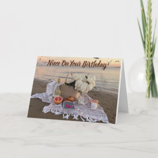 **NIECE** ON YOUR BIRTHDAY CARD KARTE