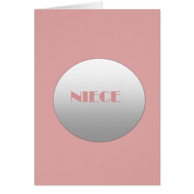 Nièce Rose Et Argent (Devant)