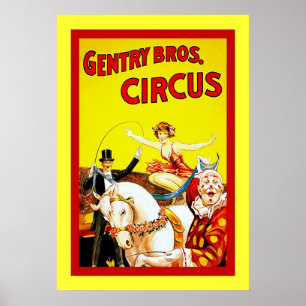 Niederer Adel Bros Zirkus Poster