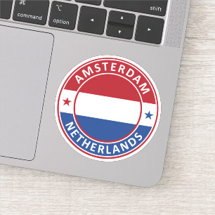 Niederlande, Amsterdam Aufkleber