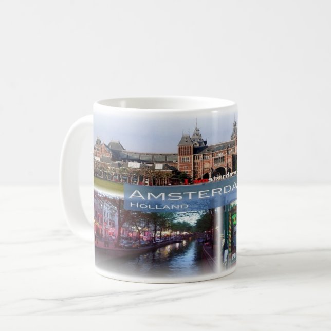 Niederlande - Amsterdam - Kaffeetasse (Vorderseite Links)