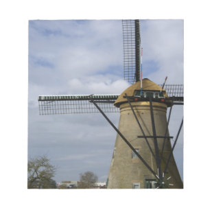 Niederlande (auch Holland genannt), Kinderdijk. 19 Notizblock