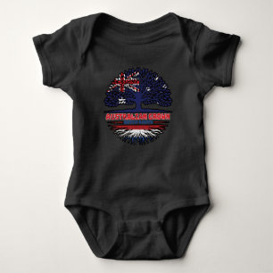 Niederlande Australien Tree Roots Baby Strampler