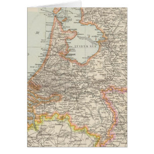 Niederlande - Carte Pays-Bas