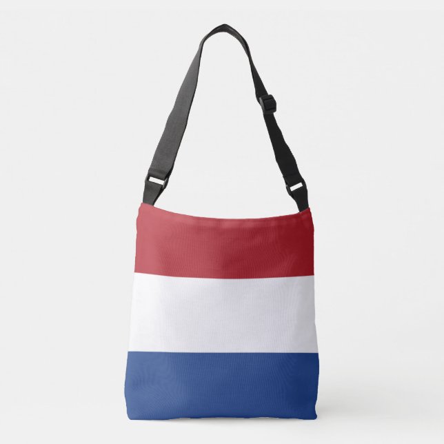 Niederlande Flag cbcbcc Tragetaschen Mit Langen Trägern (Vorderseite)
