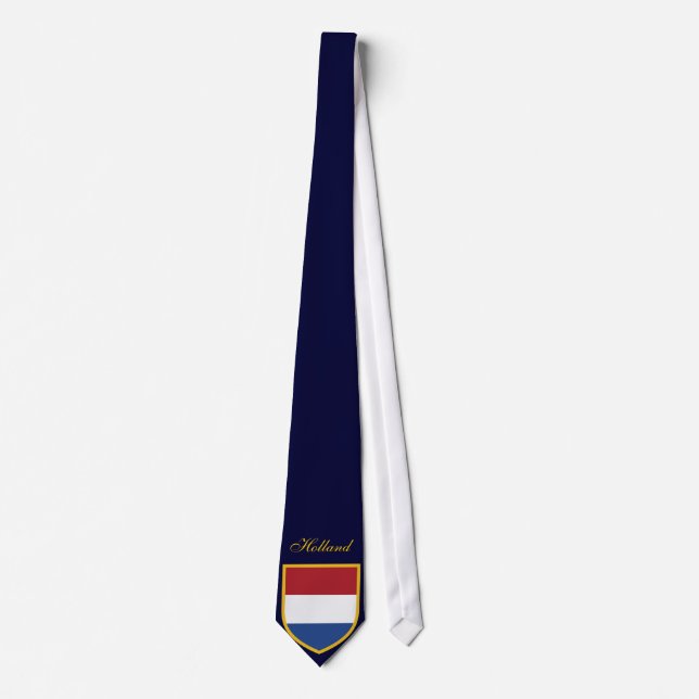 Niederlande Flag Neck Tie Krawatte (Vorderseite)