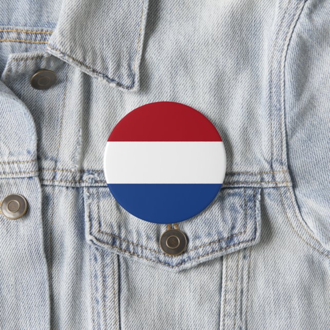 Niederlande-Flagge Button (Beispiel)