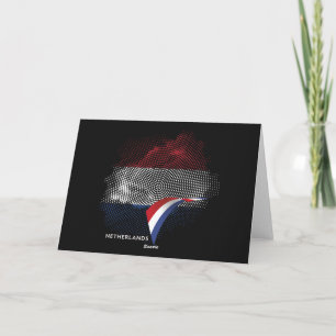 Niederlande-Flagge Dankeskarte