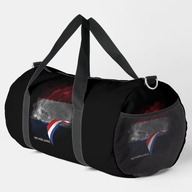 Niederlande-Flagge Duffle Bag (Rechte Ecke)