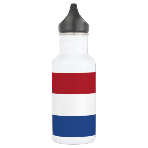 Niederlande-Flagge Edelstahlflasche