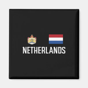 Niederlande-Flagge Fußbyll-Fußball-Fan Männer Frau Magnet