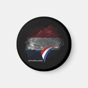 Niederlande-Flagge Magnet