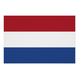 Niederlande-Flagge Poster