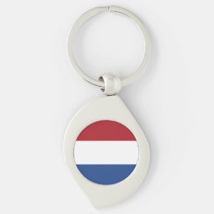 Niederlande-Flagge Schlüsselanhänger