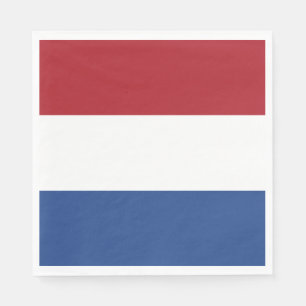Niederlande-Flagge Serviette