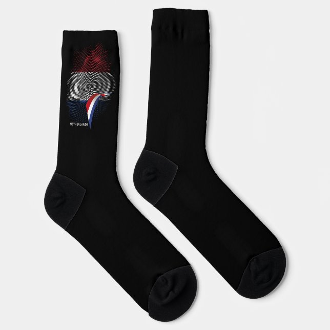 Niederlande-Flagge Socken (Rechts)