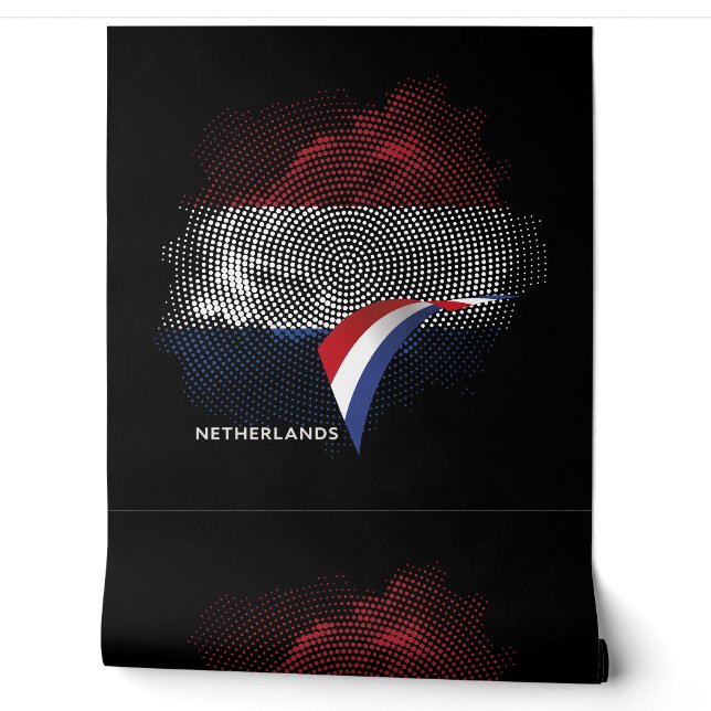 Niederlande-Flagge Tapete (Abrollen)