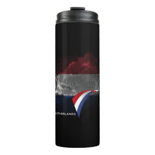 Niederlande-Flagge Thermosbecher