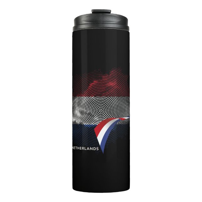 Niederlande-Flagge Thermosbecher (Vorderseite)