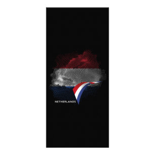 Niederlande-Flagge Werbekarte