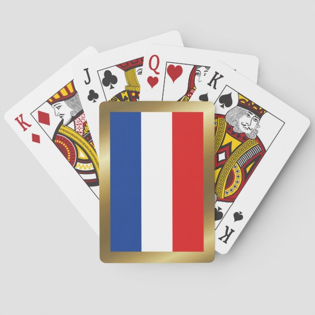 Niederlande Flaggenspielkarten Spielkarten (Rückseite)