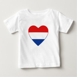 Niederlande Flaggenstaat Herzstück T - Shirt