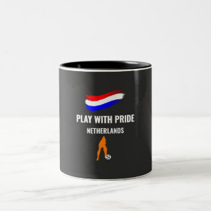 Niederlande Fußball Stolz 2026 Trikot Zweifarbige Tasse