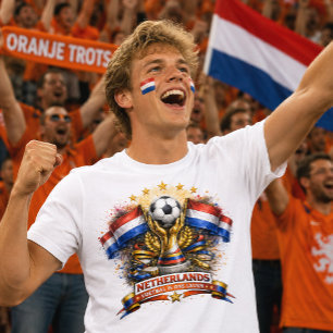 Niederlande Fußballfan Niederländischer Fußball We T-Shirt