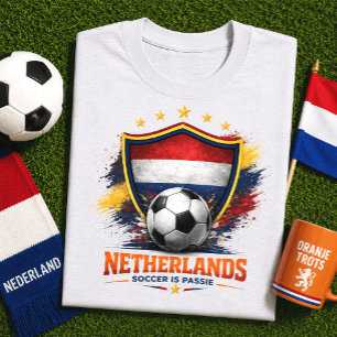 Niederlande Fußballfan Niederländischer Fußball We T-Shirt