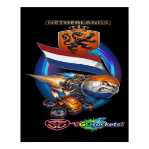 Niederlande-G-Ball Poster