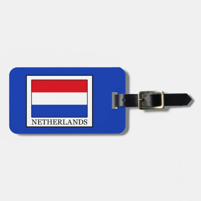 Niederlande Gepäckanhänger (Vorderseite horizontal)