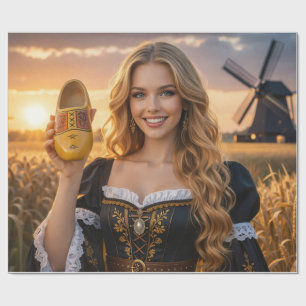 NIEDERLANDE - HOLLÄNDISCH GESCHENKPAPIER