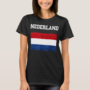 Niederlande Holländische Flagge Niederlande Flagge T-Shirt